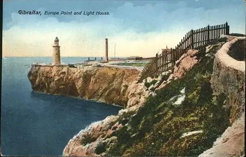 Gibraltar Europa Point Light House Kat. Gibraltar