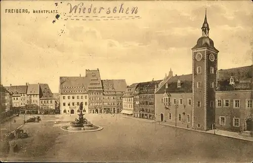 Freiberg Marktplatz Kat. Freiberg