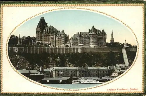 Quebec Chateau Frontenac Kat. Quebec