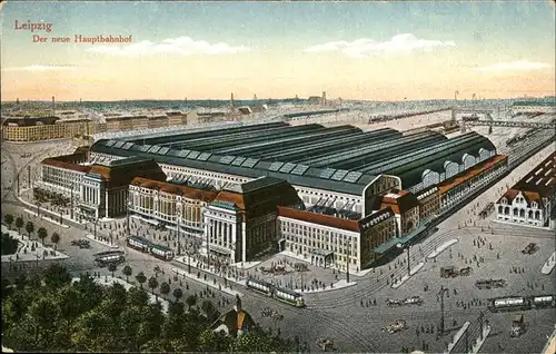 Leipzig neuer Hauptbahnhof Kat. Leipzig