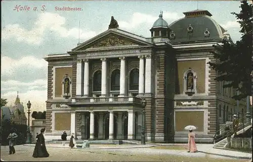 Halle Saale Stadttheater Kat. Halle