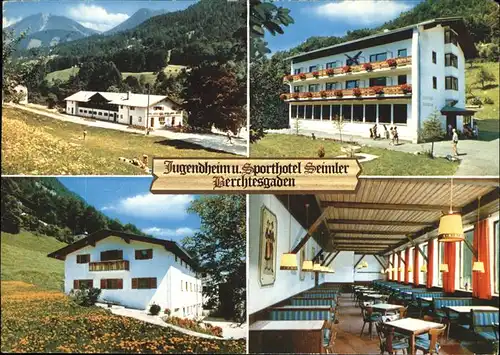 Berchtesgaden Jugendheim Sporthotel Seimler Kat. Berchtesgaden