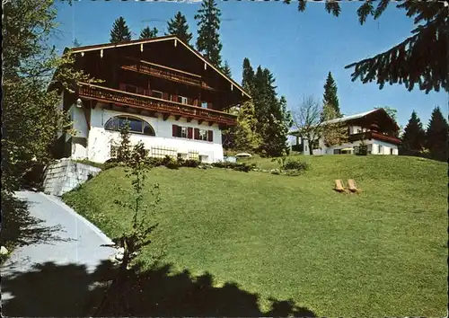 Berchtesgaden Rheinbabenhaus Erholungsheim Kat. Berchtesgaden