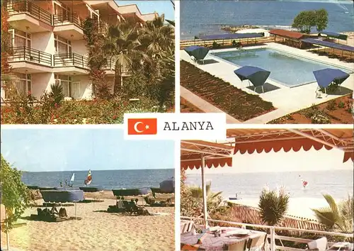 Alanya Wappen Strand Pool Motel Aspendos Kat. Alanya