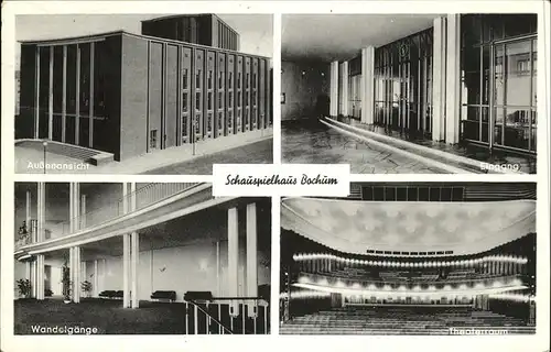 Bochum Schauspielhaus Wandelgaenge Kat. Bochum