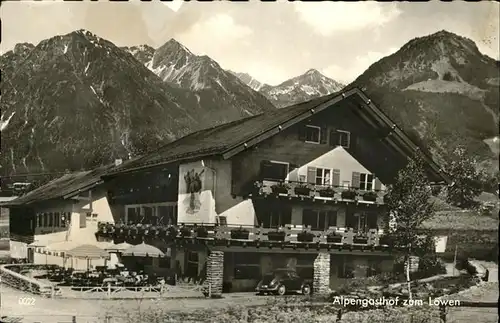 Hindelang Alpengasthof Zum Loewen Kat. Bad Hindelang