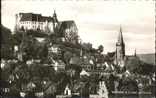 Marburg Lahn Schloss Kat. Marburg