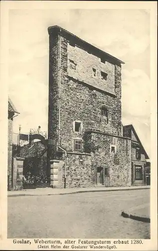 Goslar Weberturm  Kat. Goslar