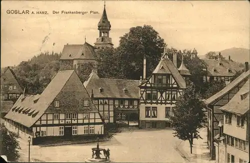 Goslar Frankenberger Plan Kat. Goslar