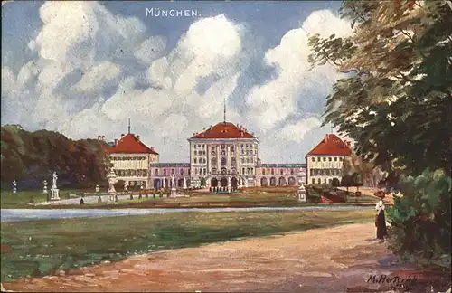 Muenchen Schloss Nymphenburg Kat. Muenchen