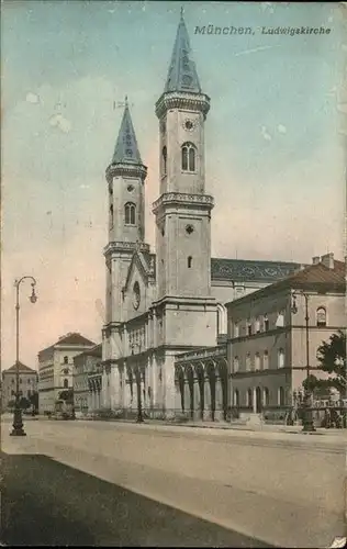 Muenchen Ludwigskirche Kat. Muenchen