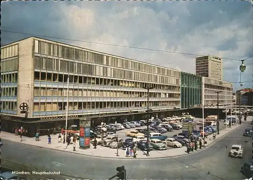 Muenchen Hauptbahnhof Kat. Muenchen