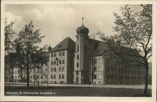 Muenchen St.Martinspital Kat. Muenchen