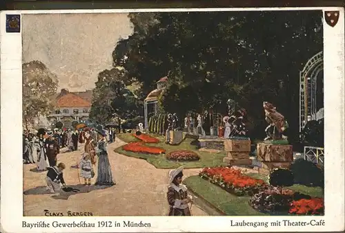 Muenchen Bayerische Gewerbeschau Kat. Muenchen