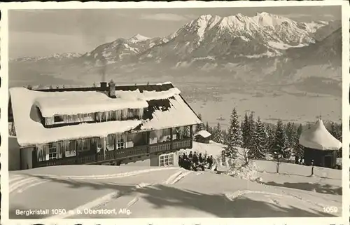 Oberstdorf Bergkristall Ski Baude Kat. Oberstdorf