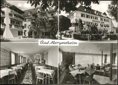 Bad Mergentheim Kuranstalt Rumm Haus Gertrud Kat. Bad Mergentheim