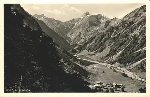 Oberstdorf Spielmannsau Kat. Oberstdorf