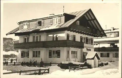 Oberstdorf Winter Thiede Kat. Oberstdorf