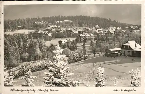 Oberhof Thueringen Gesamtansicht Kat. Oberhof Thueringen