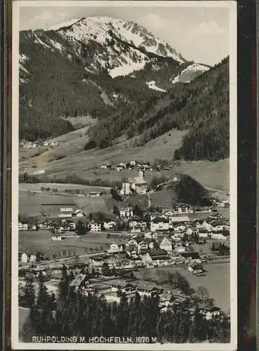 Ruhpolding Luftbild Kat. Ruhpolding