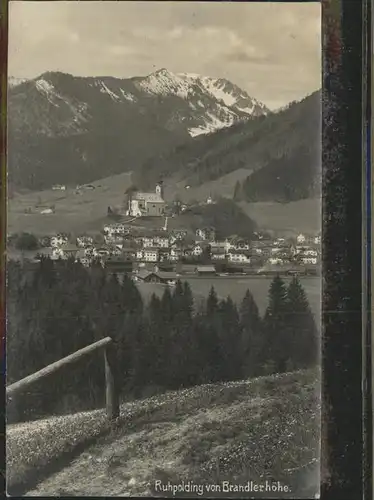 Ruhpolding Gesamtansicht Kat. Ruhpolding