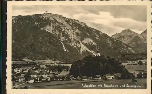 Ruhpolding Rauschberg Sonntagshorn Kat. Ruhpolding