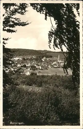 Muensingen Gesamtansicht Kat. Muensingen