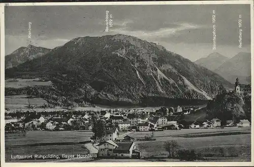 Ruhpolding Gesamtansicht Kat. Ruhpolding