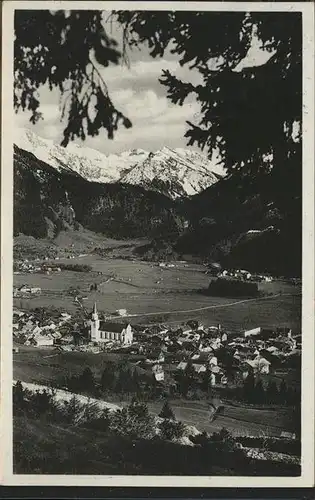 Hindelang Bad Oberdorf Allgaeuer Alpen Luftkurort Kat. Bad Hindelang