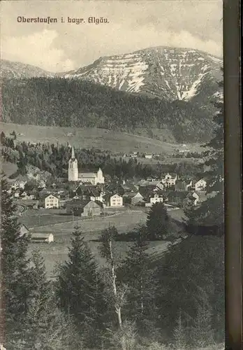 Oberstaufen bayr. Allgaeu Kat. Oberstaufen