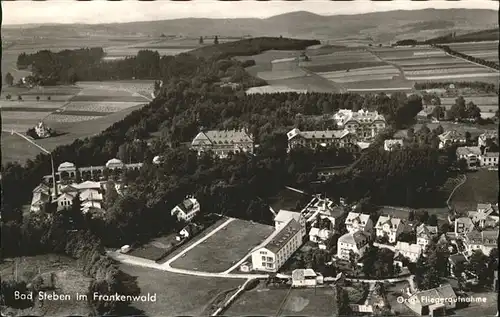 Bad Steben Frankenwald Flugaufnahme Kat. Bad Steben