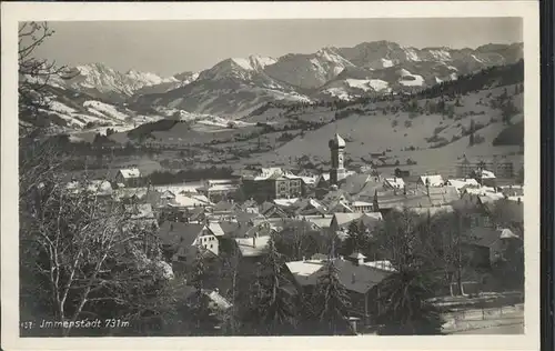 Immenstadt Allgaeu Winter Allgaeu Kat. Immenstadt i.Allgaeu