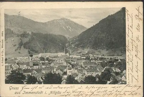 Immenstadt Allgaeu  Kat. Immenstadt i.Allgaeu