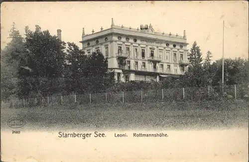 Starnberg Leoni Rottmannshoehe Kat. Starnberg