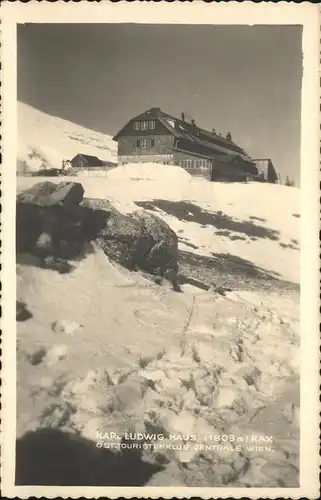 Rax Karl Ludwig Haus Kat. Kapellen