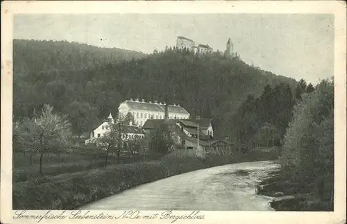 Seebenstein Bergschloss Kat. Seebenstein