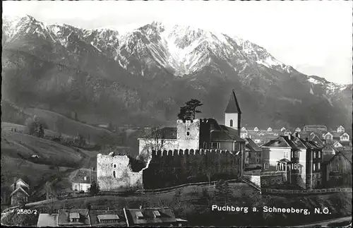 Puchberg Schneeberg  Kat. Puchberg am Schneeberg