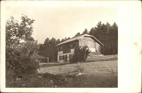 Berndorf Niederoesterreich Pottenstein Naturfreundehaus Waxeneck / Berndorf /Niederoesterreich-Sued