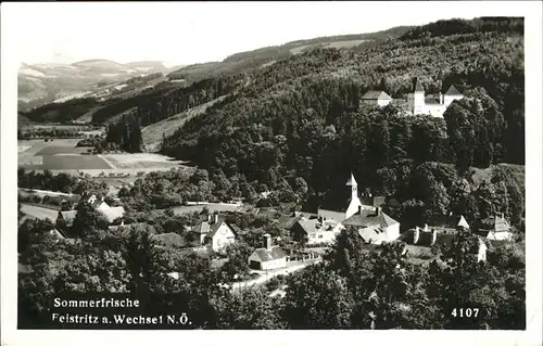 Feistritz Wechsel Sommerfrische Kat. Feistritz am Wechsel