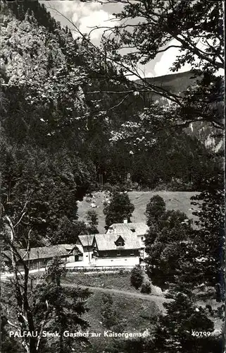 Palfau Gasthof zur Kaisermensel Kat. Palfau