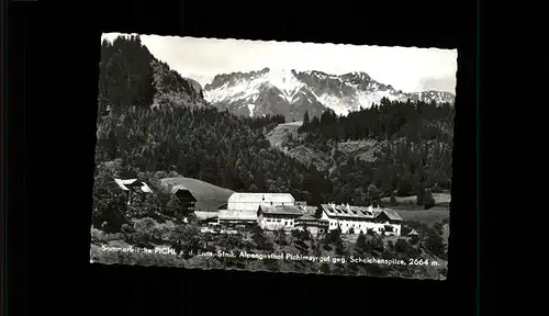 Pichl Preunegg Enns Alpengasthof Pichlmayergut Scheichenspitze Kat. Pichl Preunegg