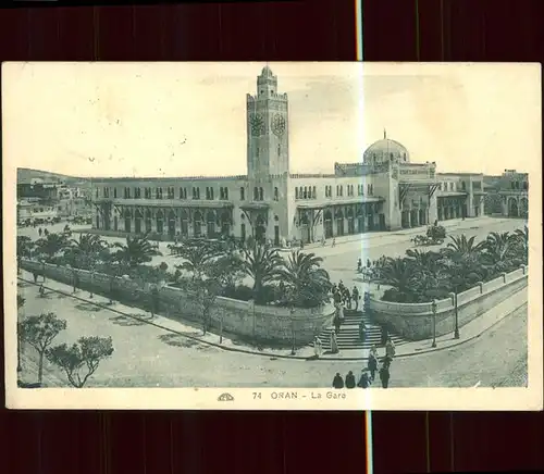 Oran Algerie La Gare Kat. Oran