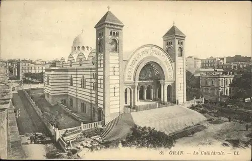 Oran Algerie La Cathedrale Kat. Oran