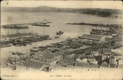 Oran Algerie Le Port Hafen Boote Kat. Oran