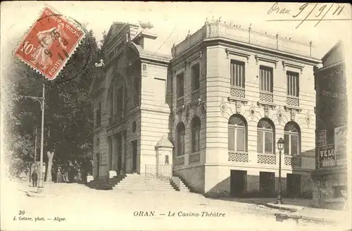 Oran Algerie Le Casino Theatre Kat. Oran