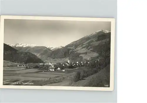 Obervellach Kaernten Panorama Tauernbahn