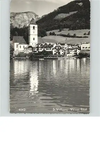 St Wolfgang Salzkammergut Hotel Weisses Roessl Wolfgangsee Kat. St. Wolfgang im Salzkammergut