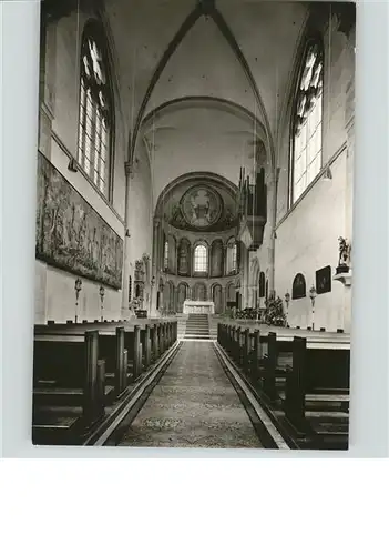 Koeln Rhein Basilia St. Gereon Oberkirche Innenansicht