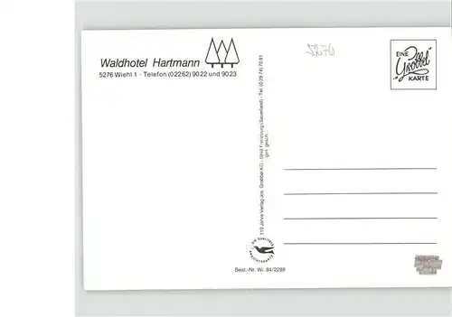 Wiehl Gummersbach Waldhotel Hartmann / Wiehl /Oberbergischer Kreis LKR