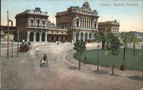 Genova Genua Liguria Stazione Brignole Kat. Genova